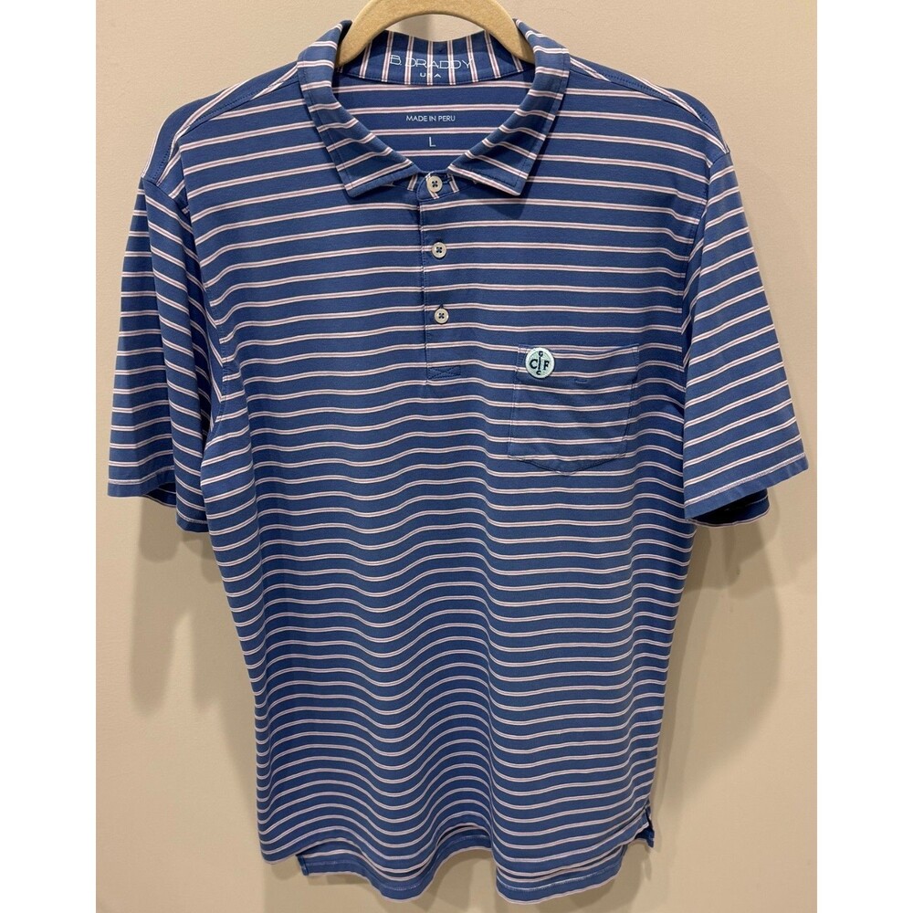 Conway Farms Golf Club - B. Draddy Golf Shirt - Men's Size Large - Blue